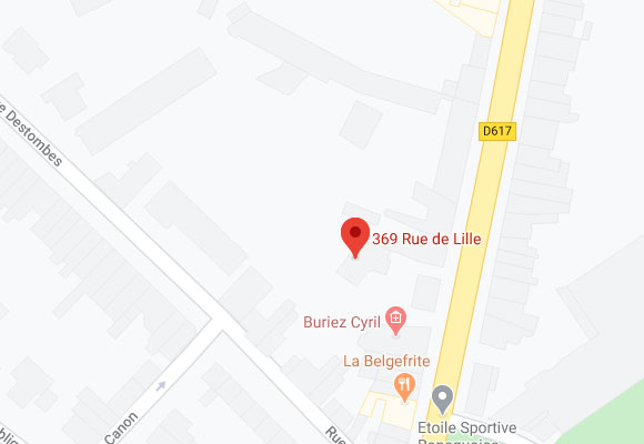 Plan d'accès Roncq